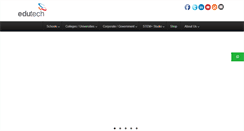 Desktop Screenshot of edutechindia.com